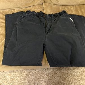 Pants with scrunched waist. Worn a few times.